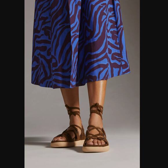 NWT Anthropologie Tie-Up Gladiator Sandals - 38EU (8 US) - Picture 3 of 5